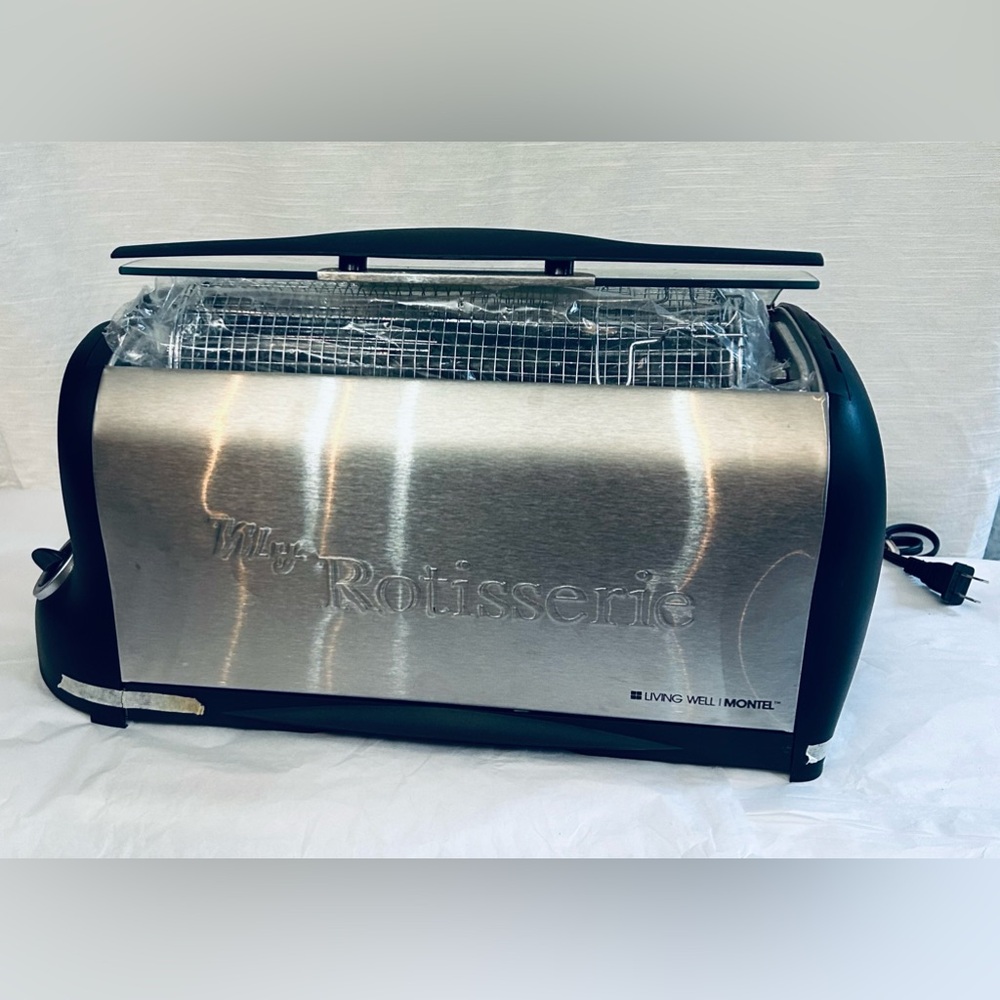 Living Well My Rotisserie Easy to Use, space Saving Counter Top Oven